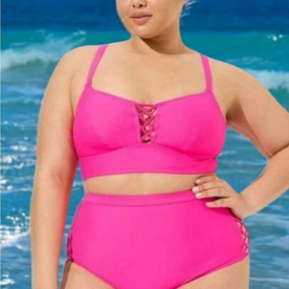 Vibrant Pink Bikini Set - Picture 5 of 5